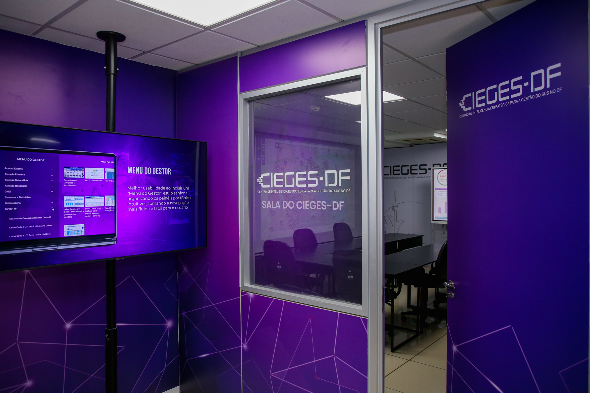 Capa da notícia: Secretaria de Saúde inaugura Centro de Inteligência para integrar dados e otimizar decisões