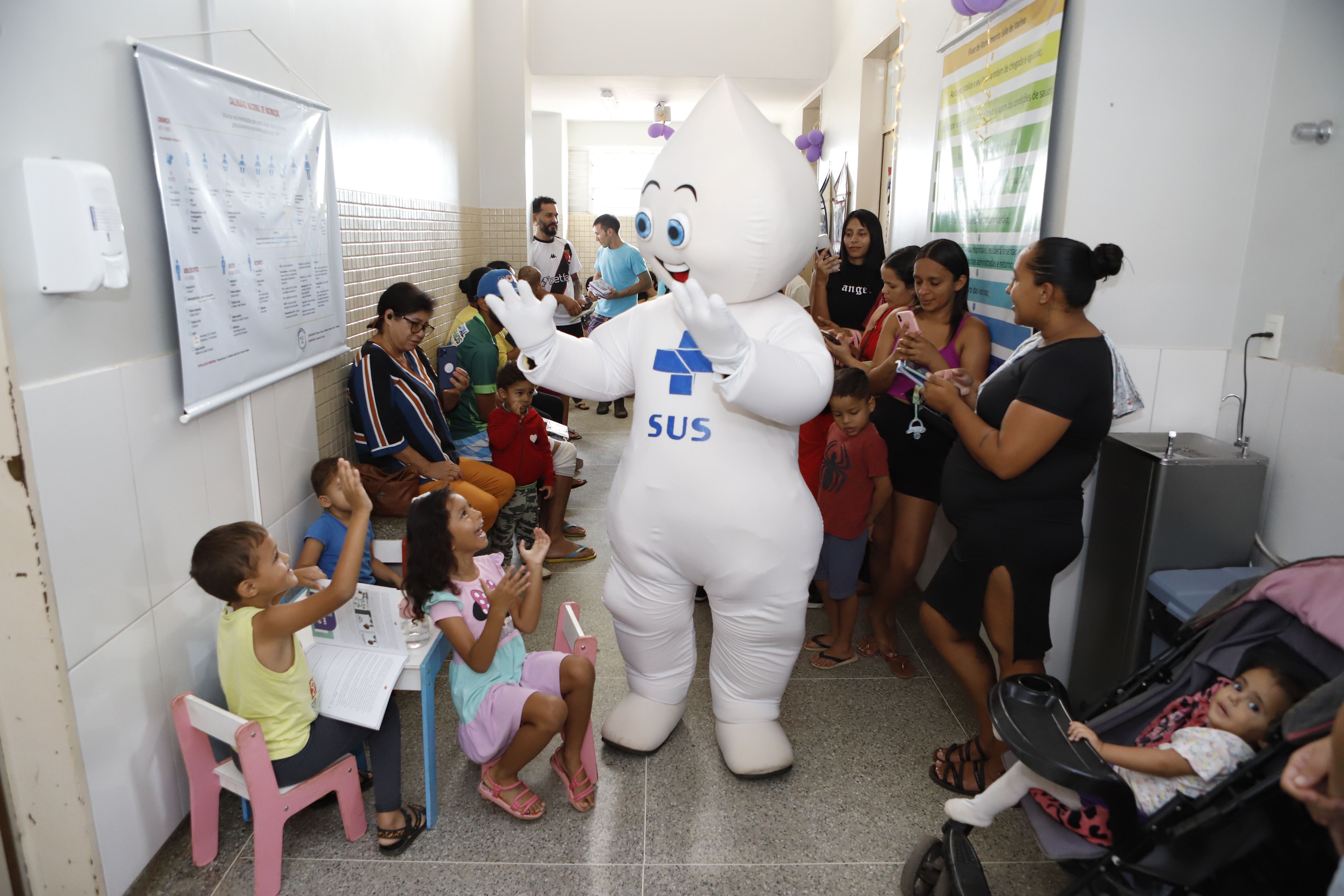 Capa da notícia: UBS 2 de Brazlândia leva mutirão de saúde e prevenção de doenças à comunidade