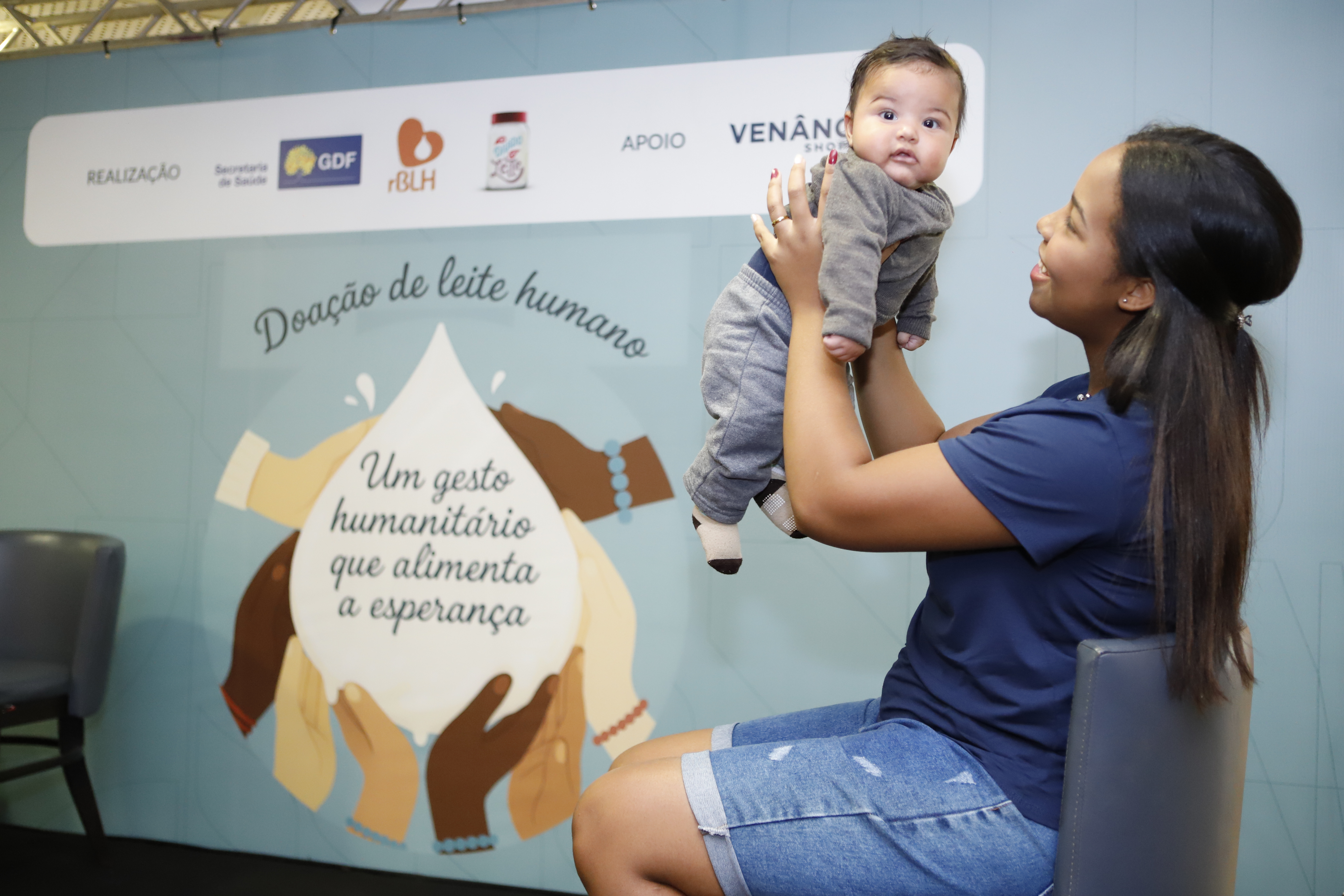 Capa da notícia: “Mamaço” encerra semana de incentivo ao aleitamento materno