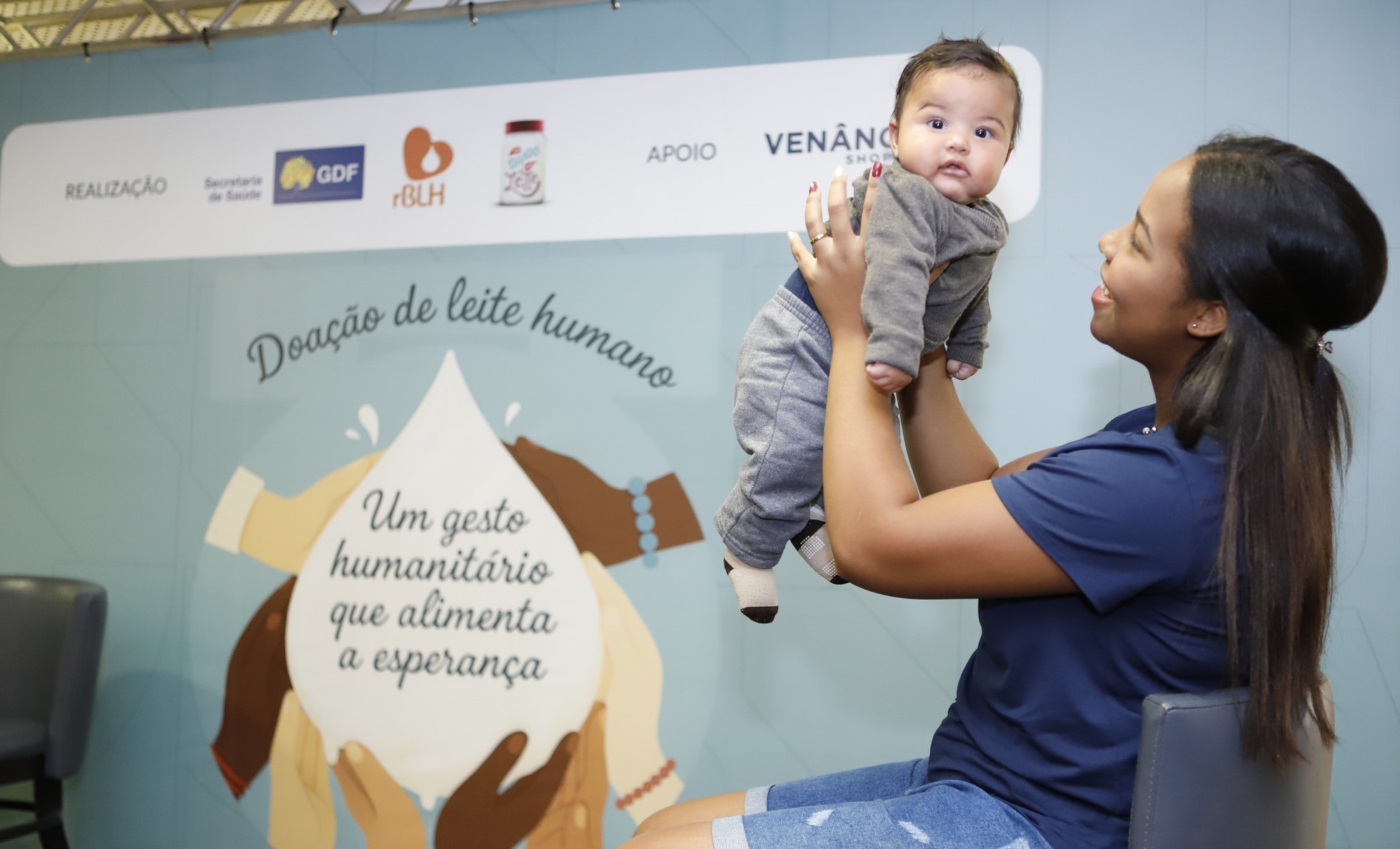Capa da notícia: “Mamaço” encerra semana de incentivo ao aleitamento materno