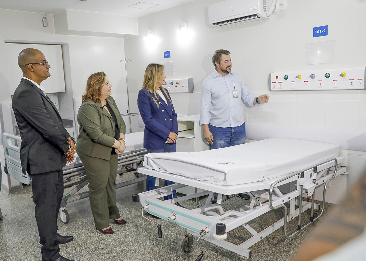 Capa da notícia: Obras no Hospital Regional de Taguatinga ampliam qualidade do atendimento à população