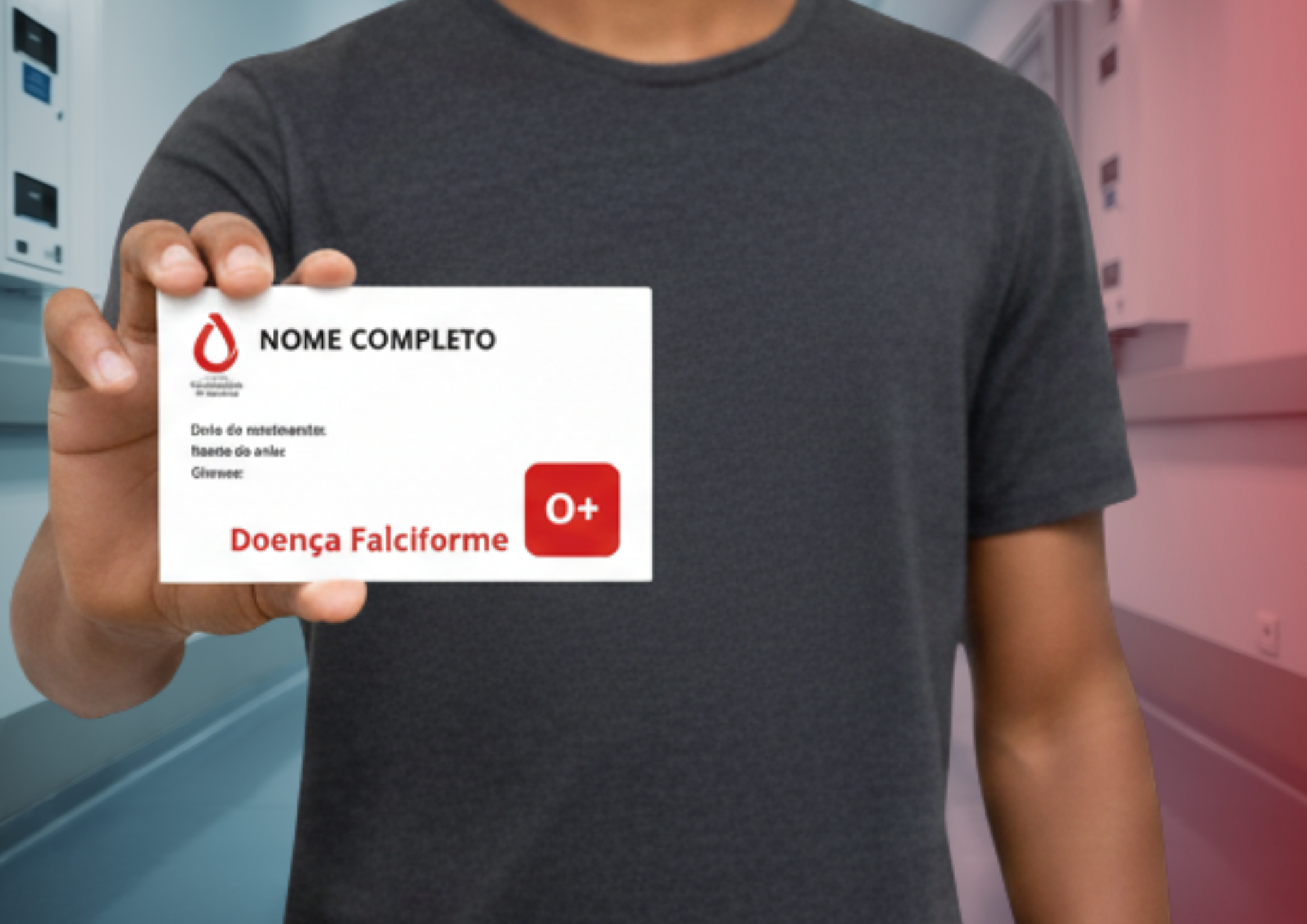 Capa da notícia: Hemocentro de Brasília amplia carteirinhas para atender a mais de mil pacientes com doença falciforme no DF