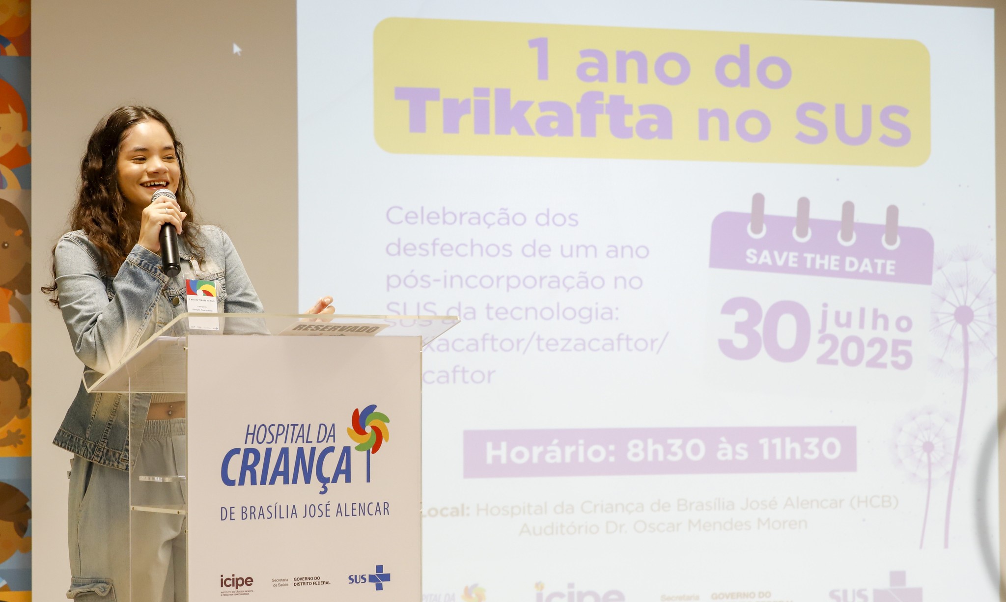 Capa da notícia: Evento celebra um ano da incorporação de medicamento no SUS para tratamento de fibrose cística