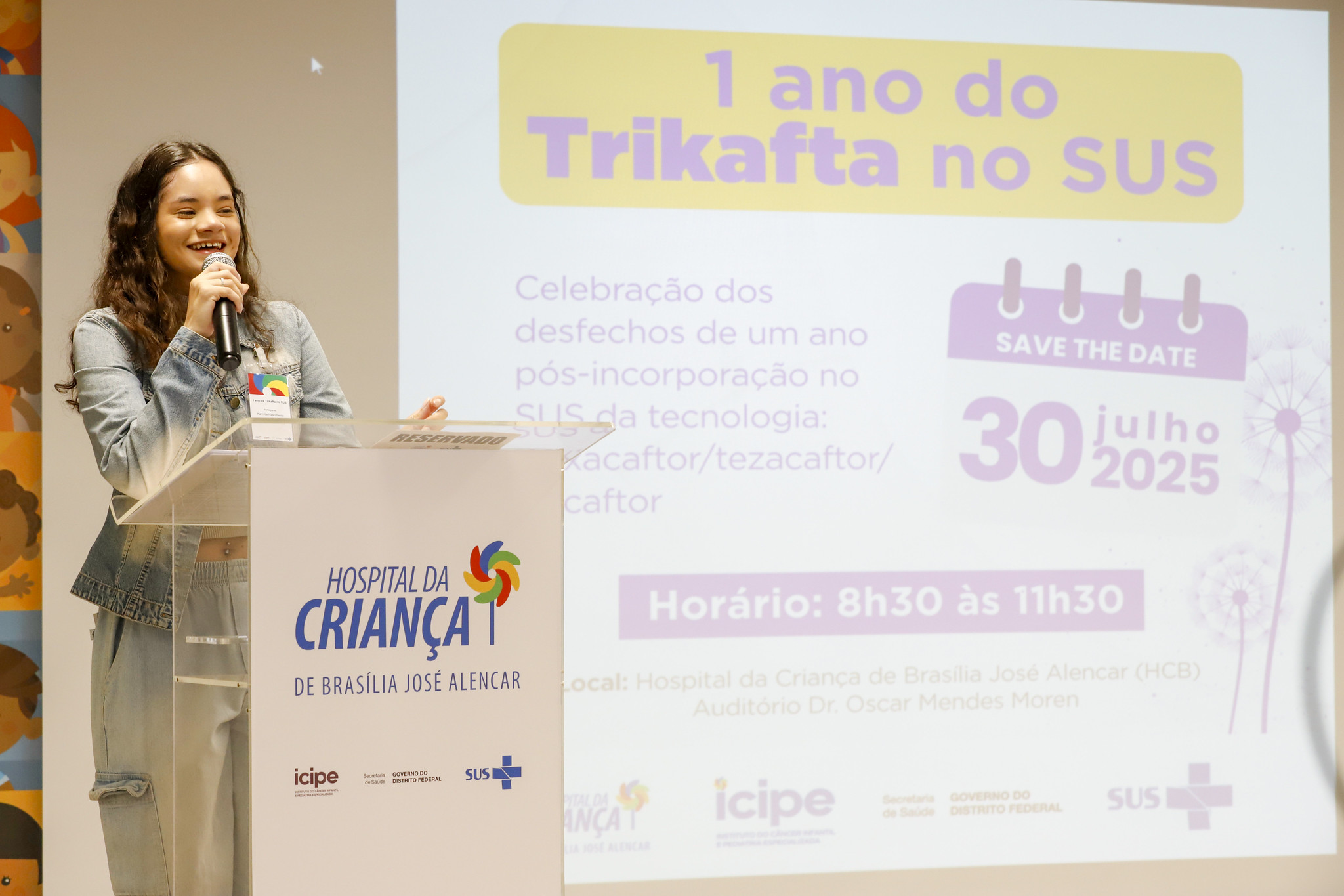 Capa da notícia: Evento celebra um ano da incorporação de medicamento no SUS para tratamento de fibrose cística