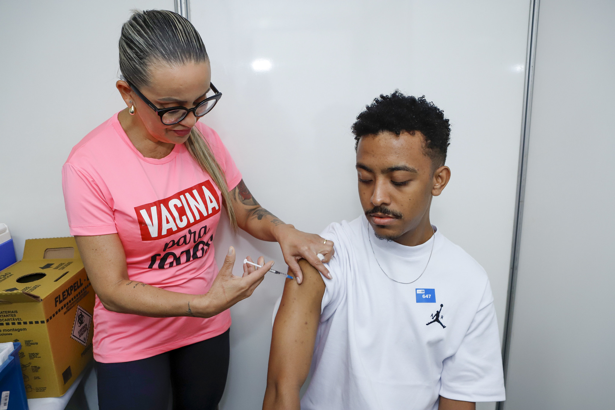 Capa da notícia: Sábado e domingo são dias de vacinação no DF