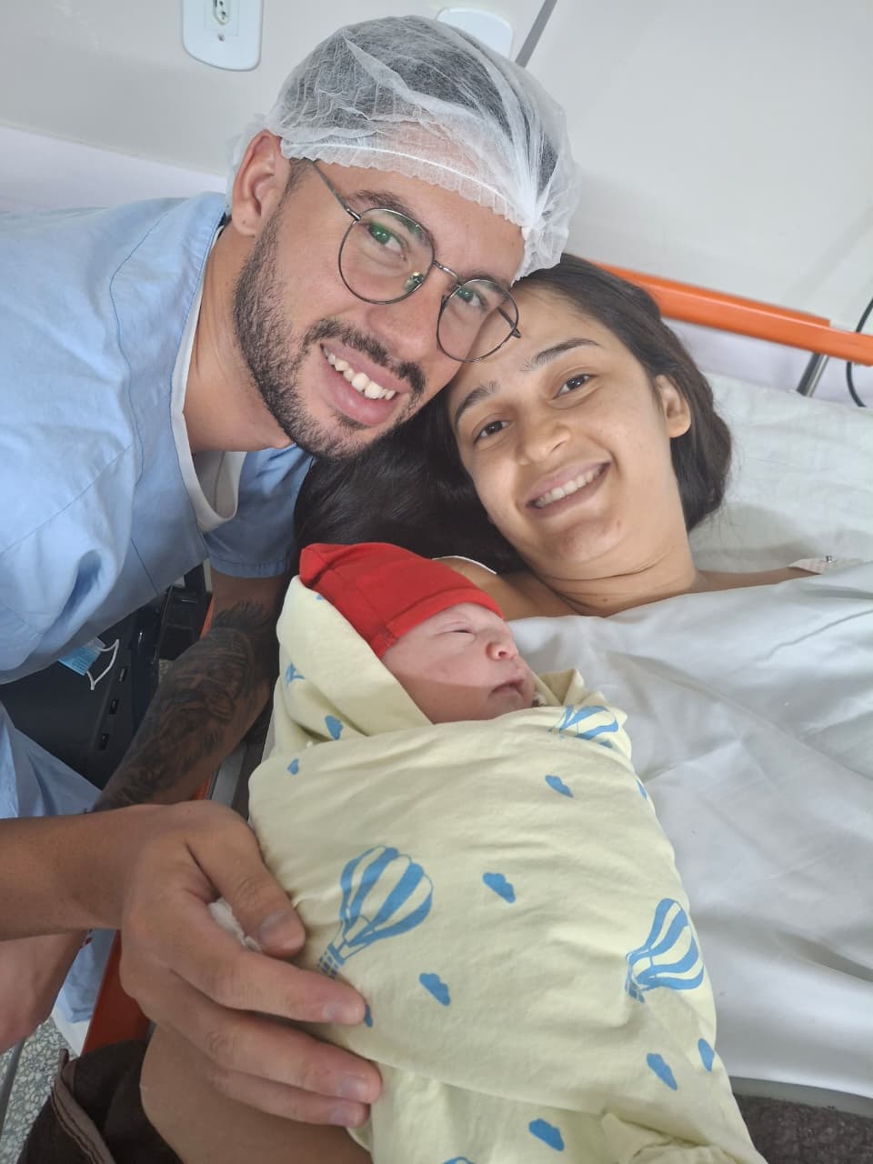 Capa da notícia: Eloise é o primeiro bebê brasiliense de 2026