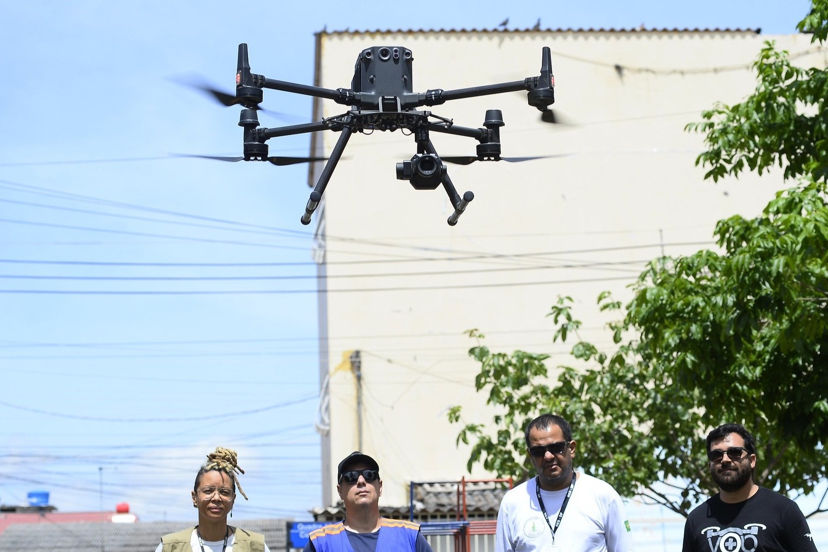 Capa da notícia: Drones reforçam ações da Saúde no combate ao Aedes aegypti