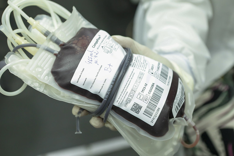 Capa da notícia: DF cria programa para gerenciamento de sangue do paciente
