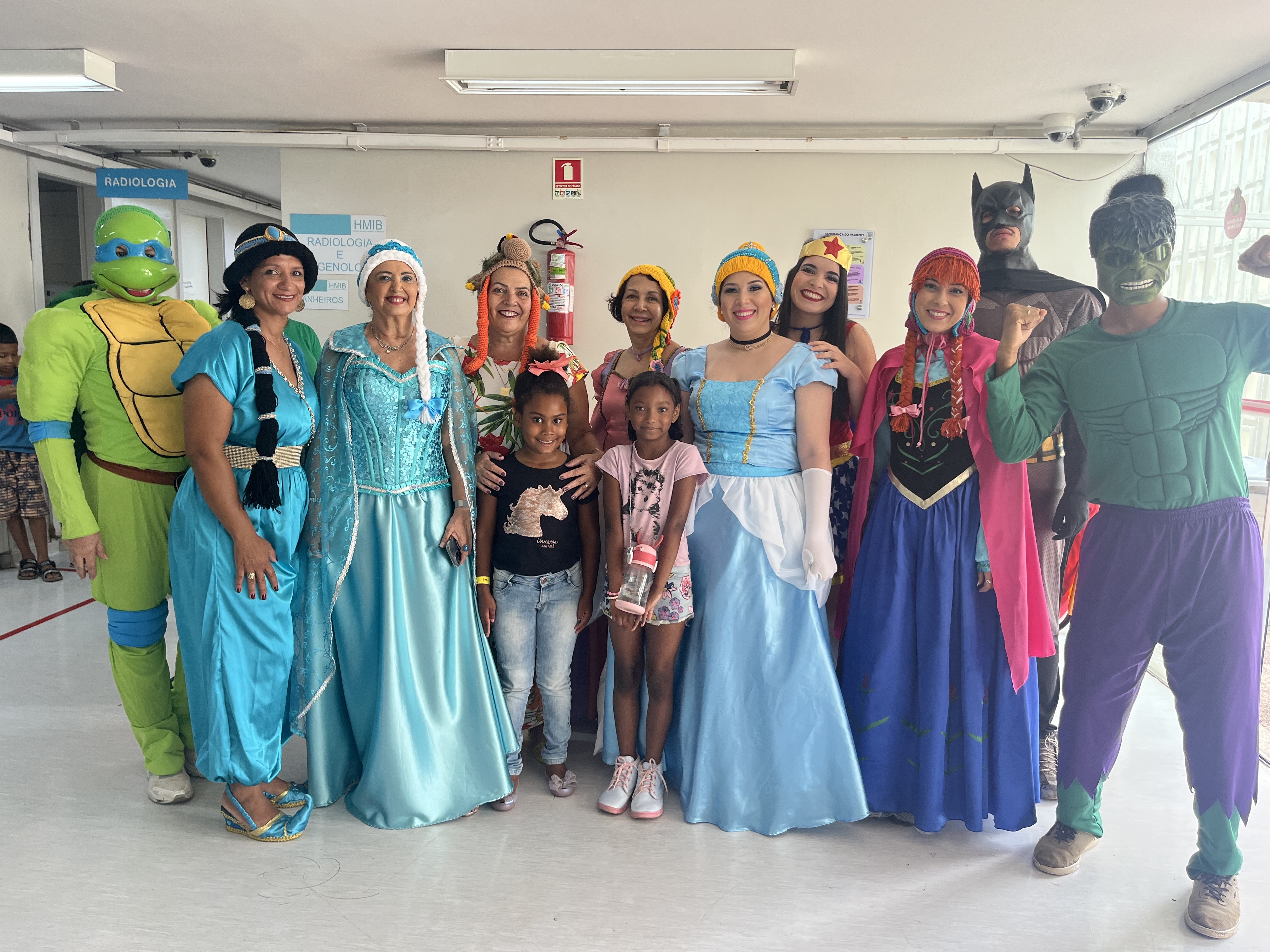 Semana da saude, Super herói, Animação