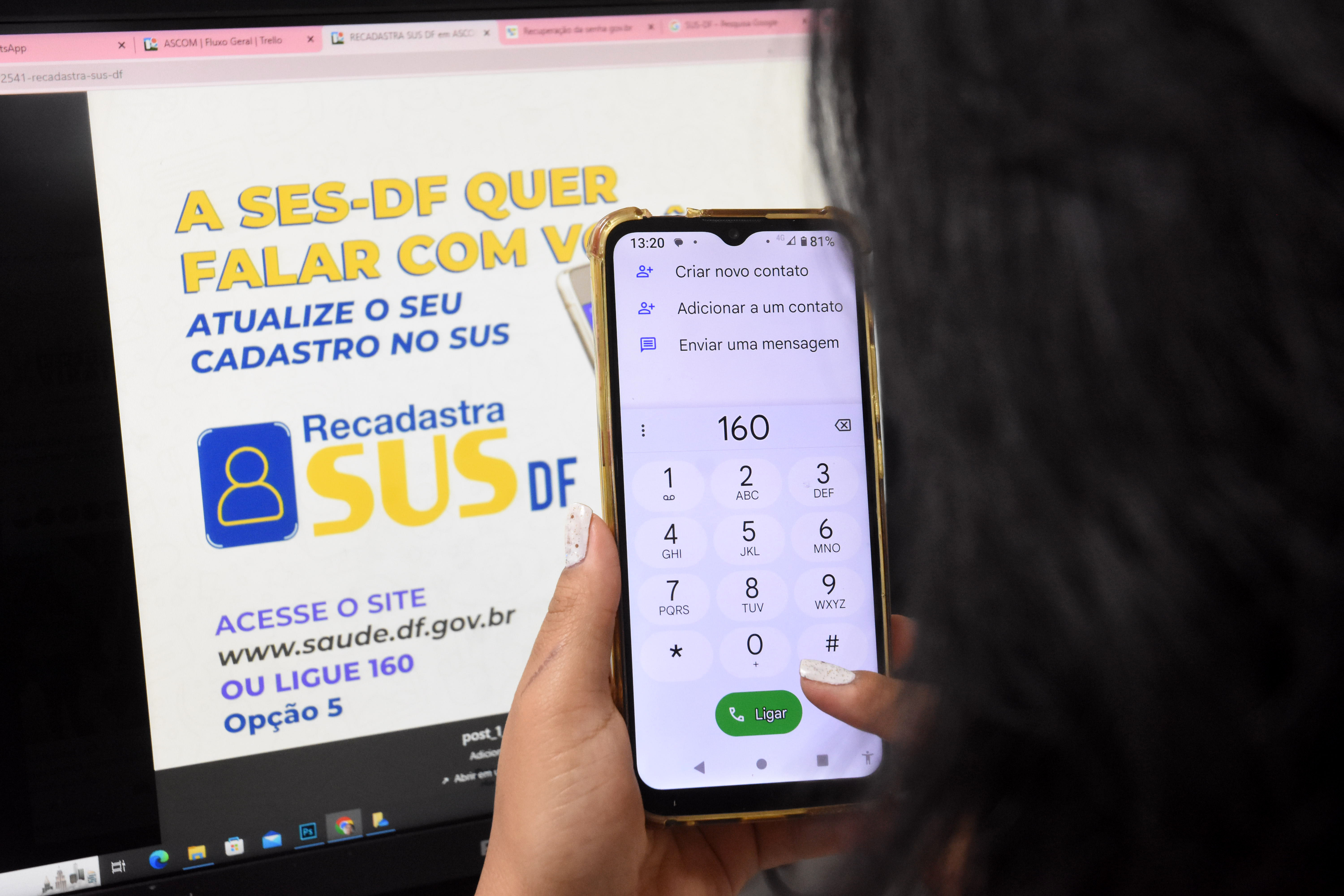 Capa da notícia: Mais de um milhão de usuários do DF precisam se recadastrar no SUS