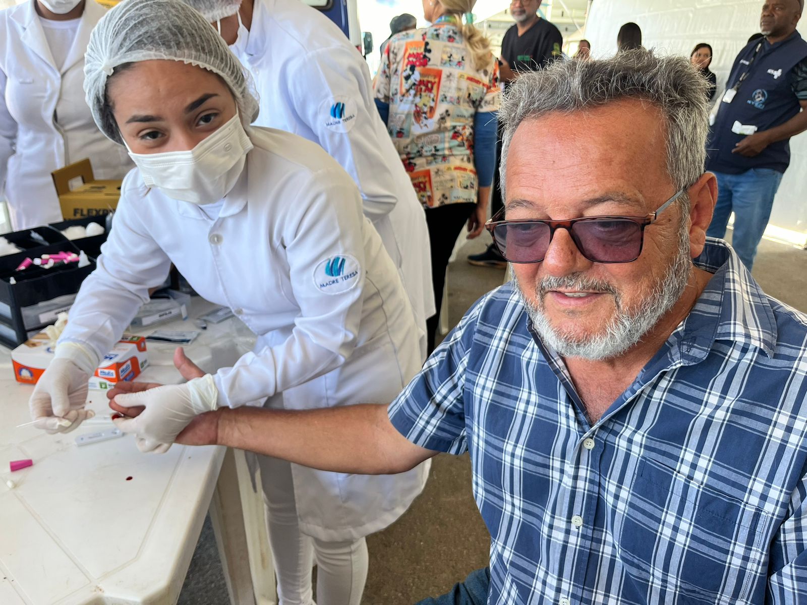 Capa da notícia: Saúde Mais Perto do Cidadão leva serviços essenciais de saúde para população do Sol Nascente