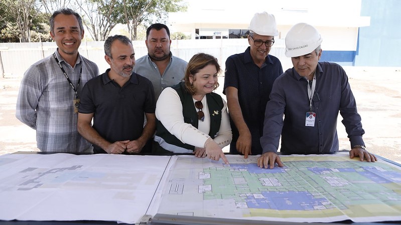 Capa da notícia: Avançam obras do Hospital Regional de Brazlândia