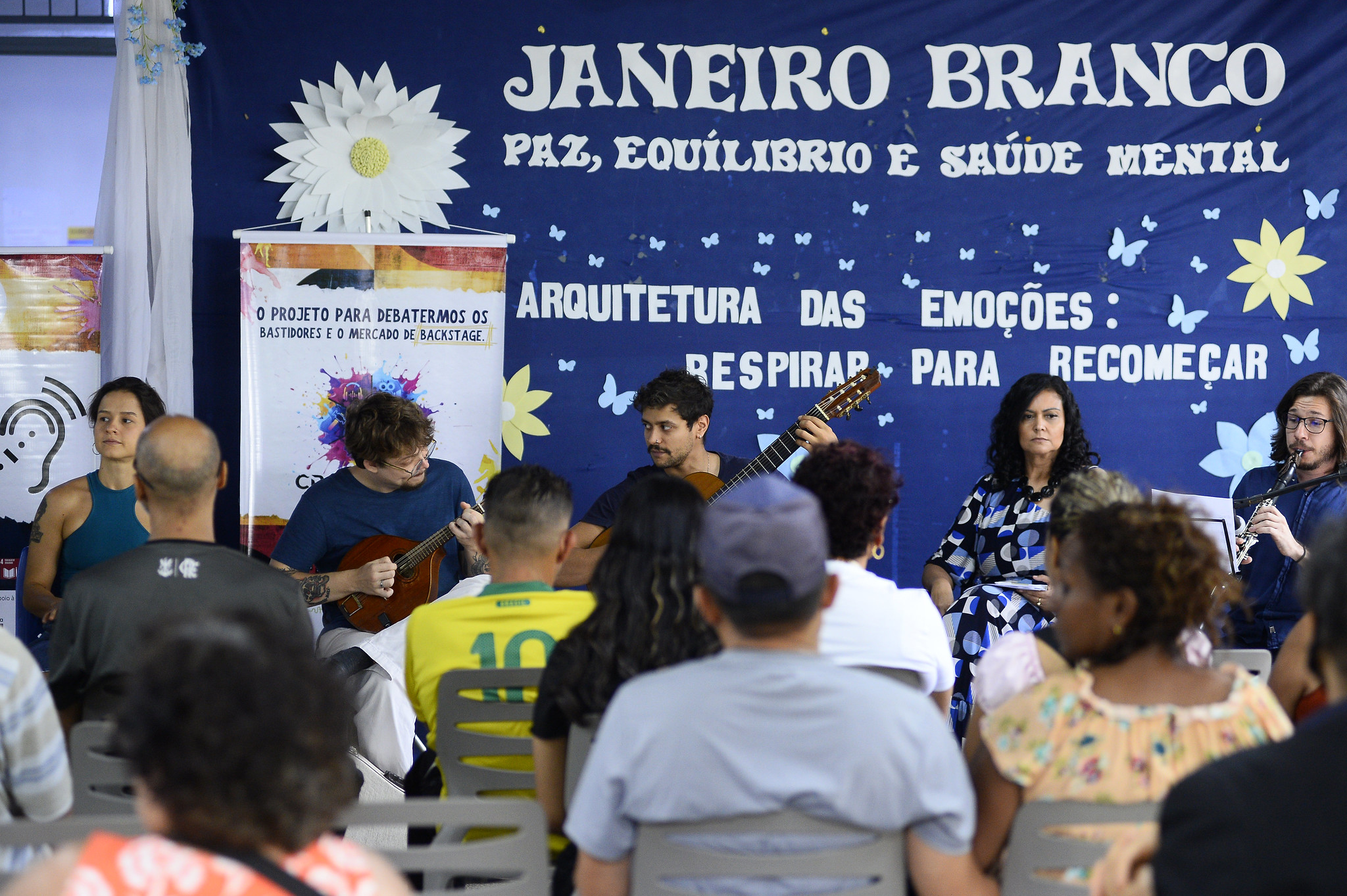 Capa da notícia: Caps II de Taguatinga oferece arte e cultura à comunidade local